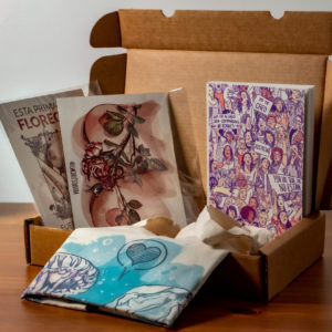 Lote caja con tote bag nº1