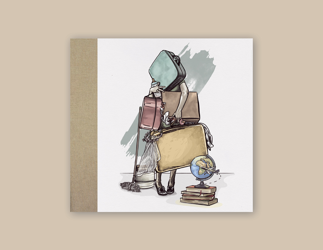 Álbum eco-artesanal "Viajera"