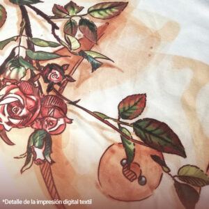 Camiseta pechos con rosal